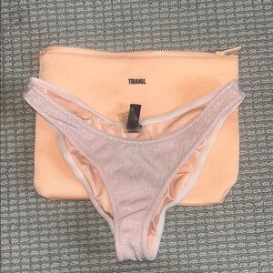 Triangl Swimwear Pink Bikini Bottom